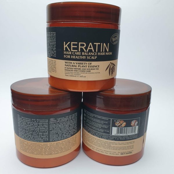 3 In 1 Hair Keratin Mask, Shampoo & Serum Deal - Free home delivery