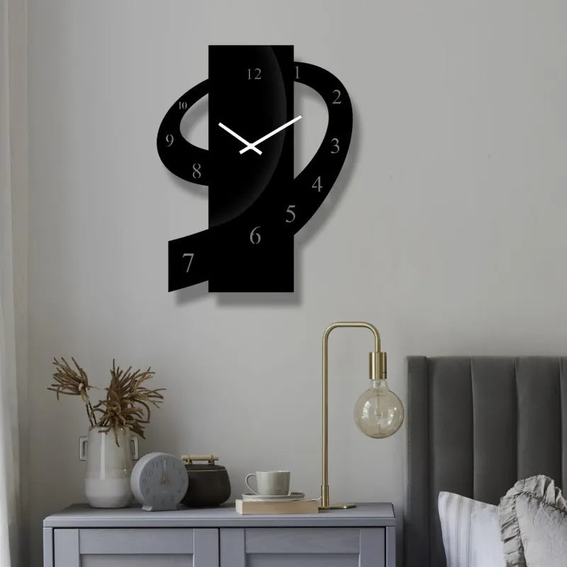 3D Wooden Beautiful Wall Clock